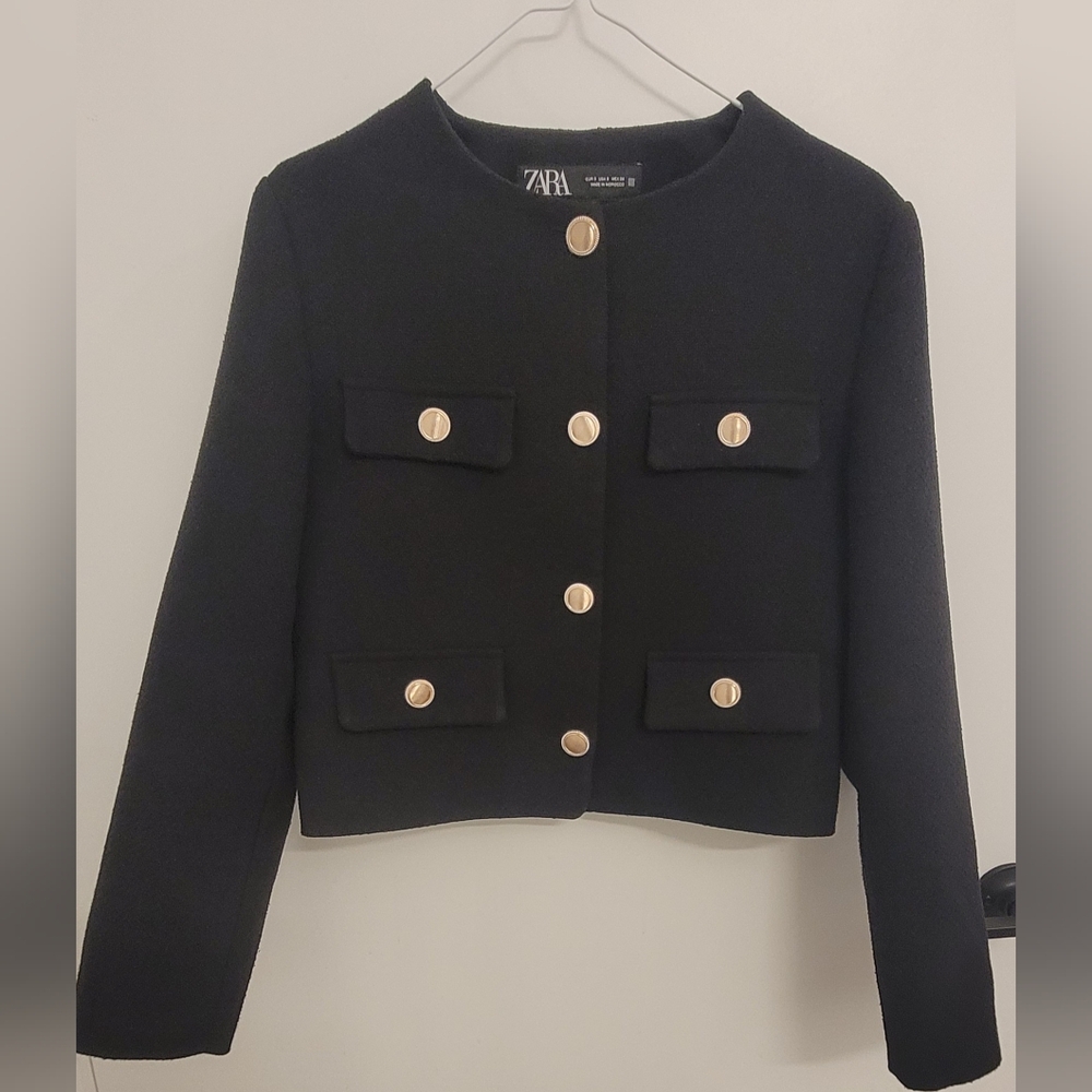 ZARA CROPPED JACKET